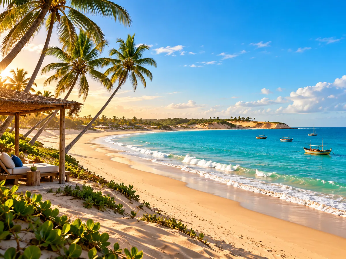 Ambiente costero de São Miguel do Gostoso, Brasil